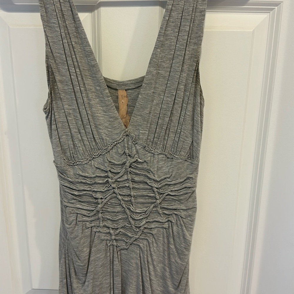 Bailey 44 grey jersey knit tank size Small